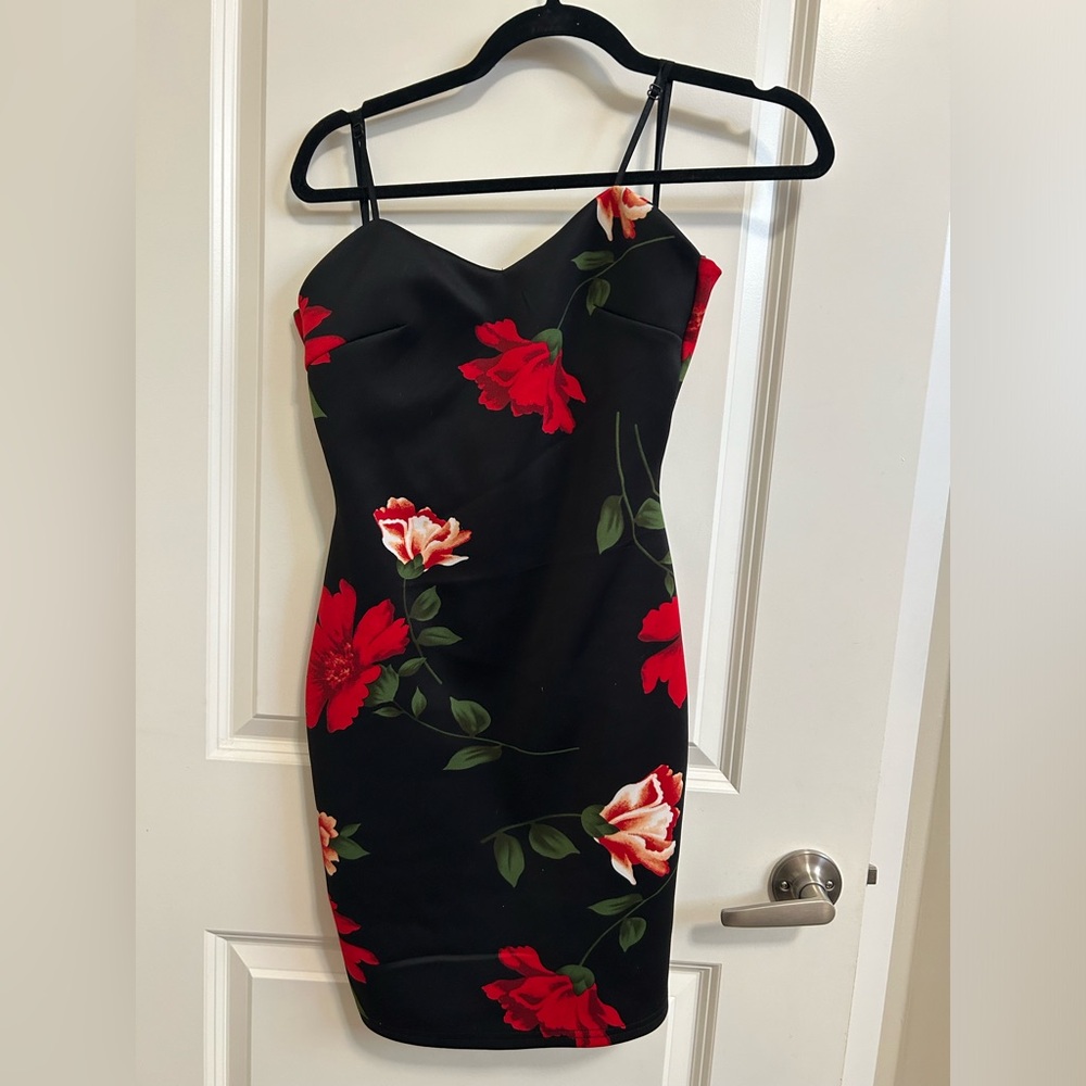 Eclipse tie back floral dress